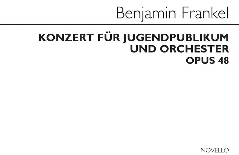 Konzert Fur Jugendpubikum Op.48