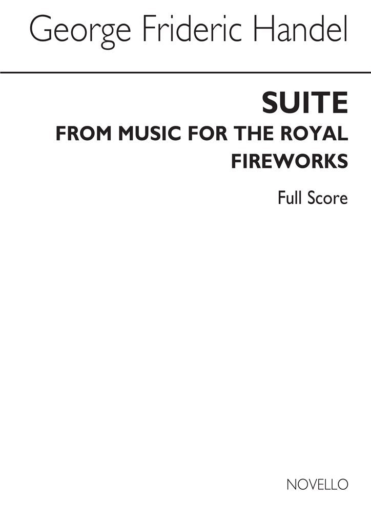 Music For The Royal Fireworks (Orchestra)