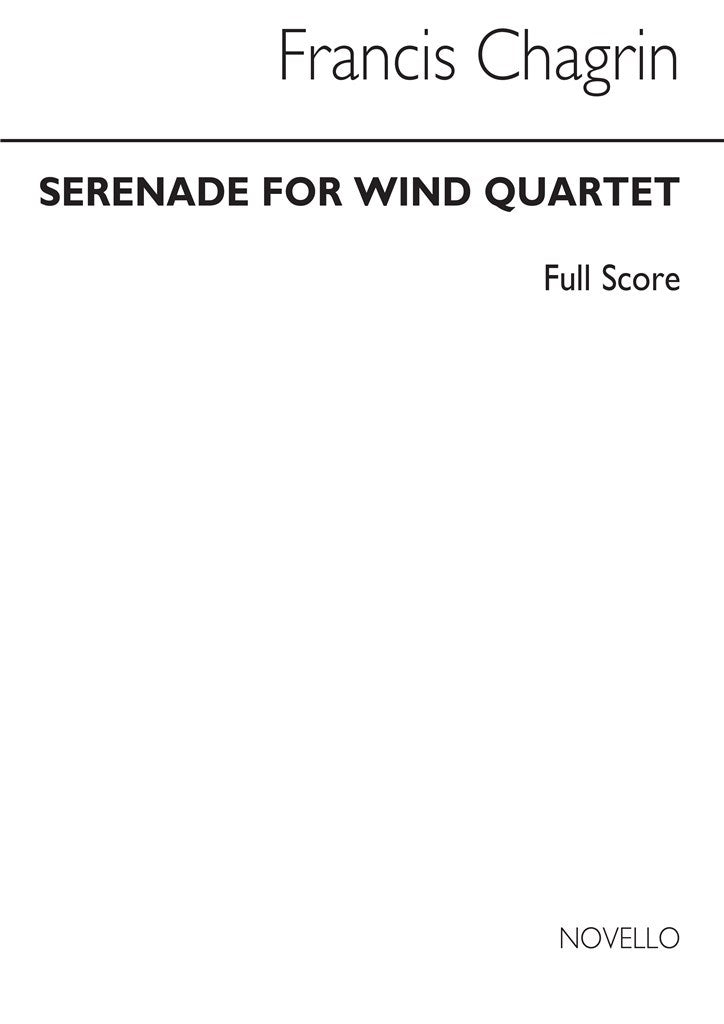 Serenade For Wind Quartet