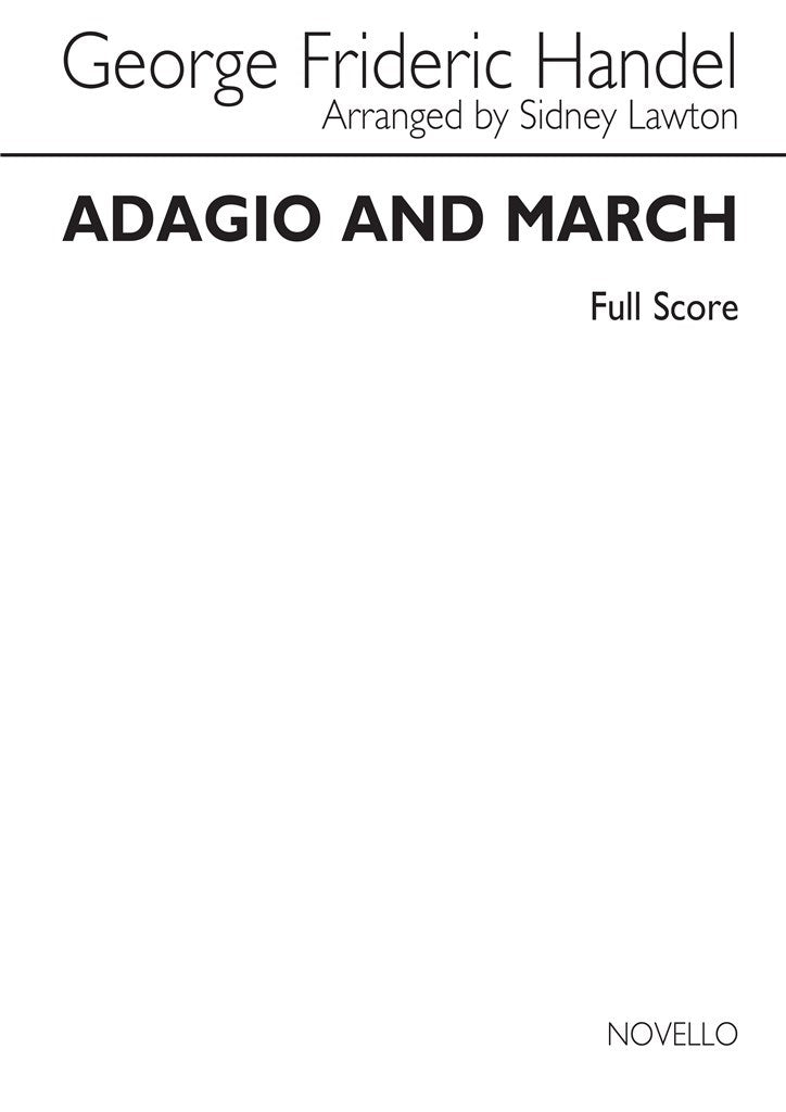 Adagio & March (Score Only)