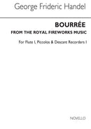 Bourree From The Fireworks Music (Flt/Des Rec 1)