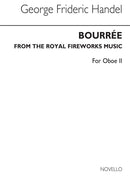 Bourree From The Fireworks Music (Oboe 2)