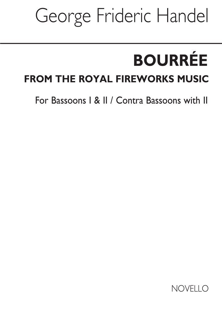 Bourree From The Fireworks Music (Bsn)