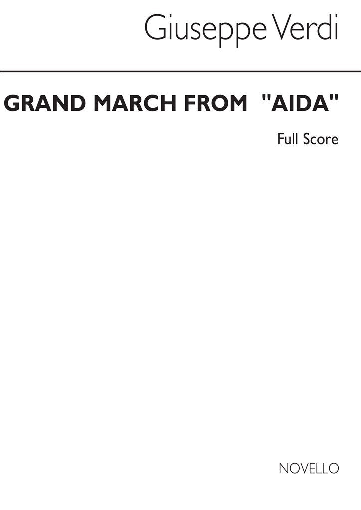 Grand March From 'Aida' (Score)
