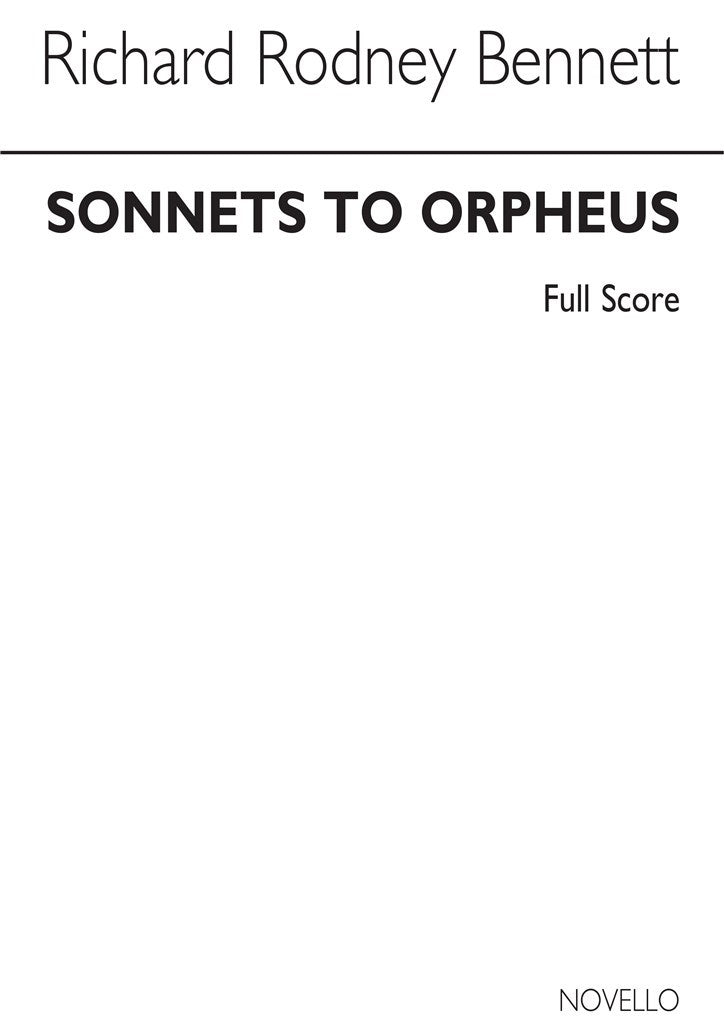 Sonnets To Orpheus