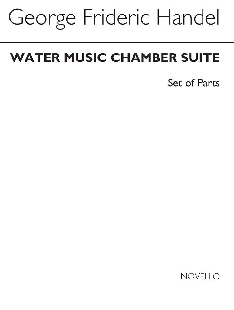 Water Music Chamber Suite (Parts) (Score & Parts)