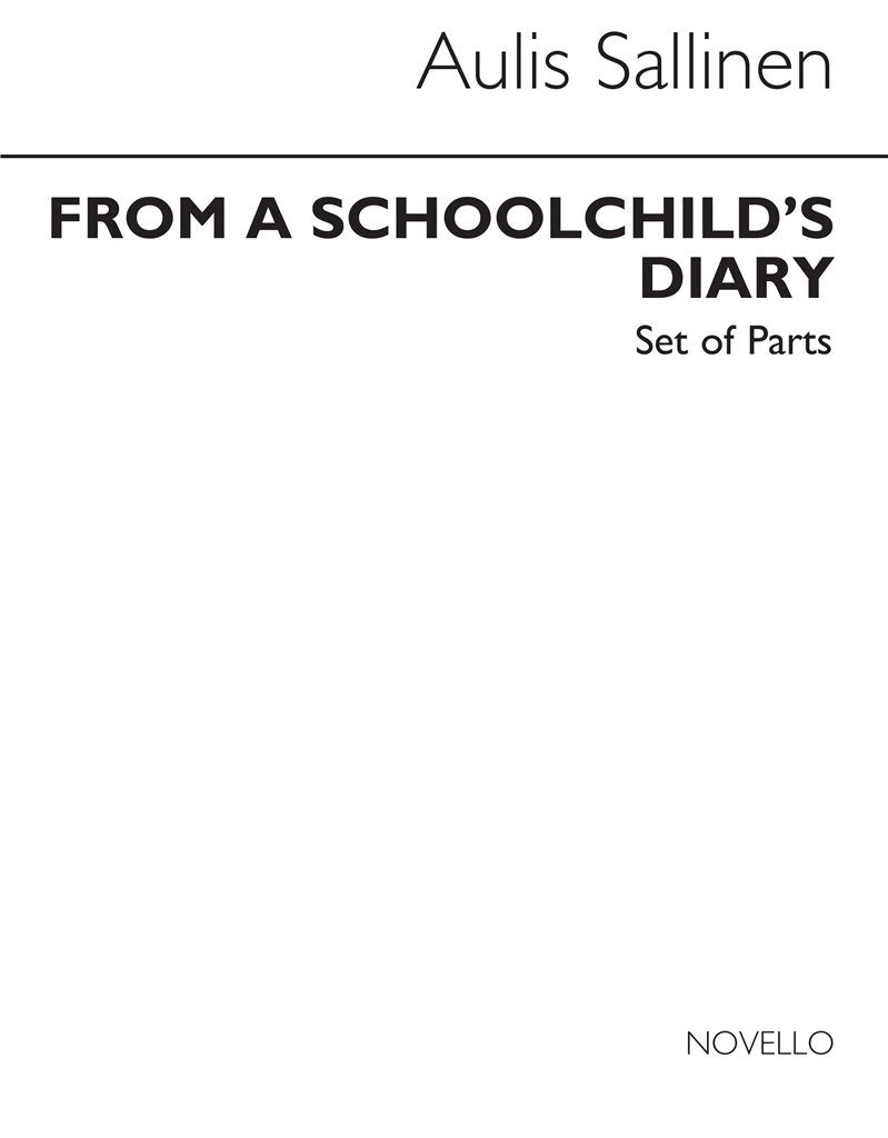 From A Schoolchild's Diary (String Ensemble)