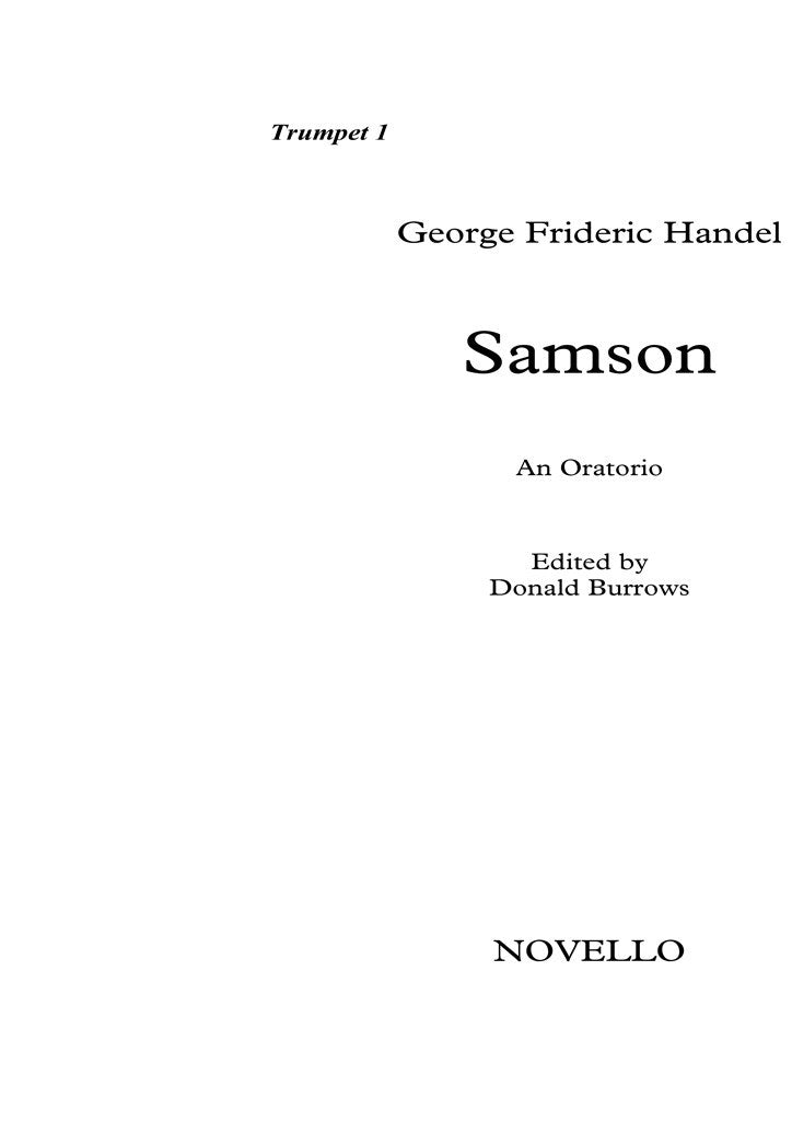 Samson (Trumpet Parts)