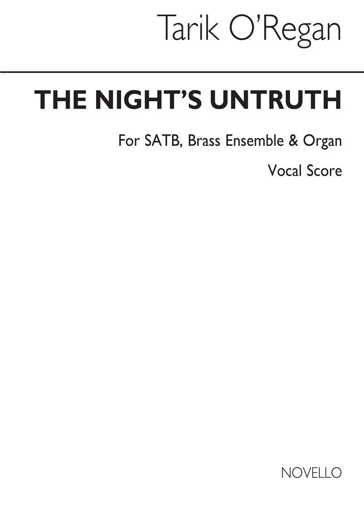 The Night's Untruth (Vocal Score)