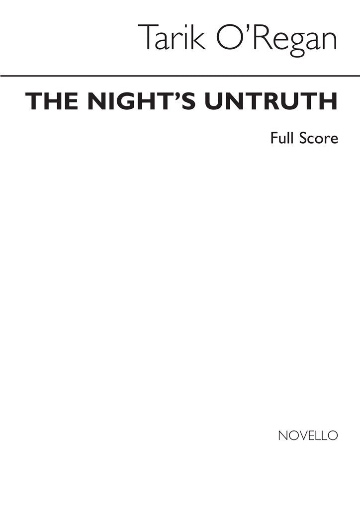 The Night's Untruth (Score Only)