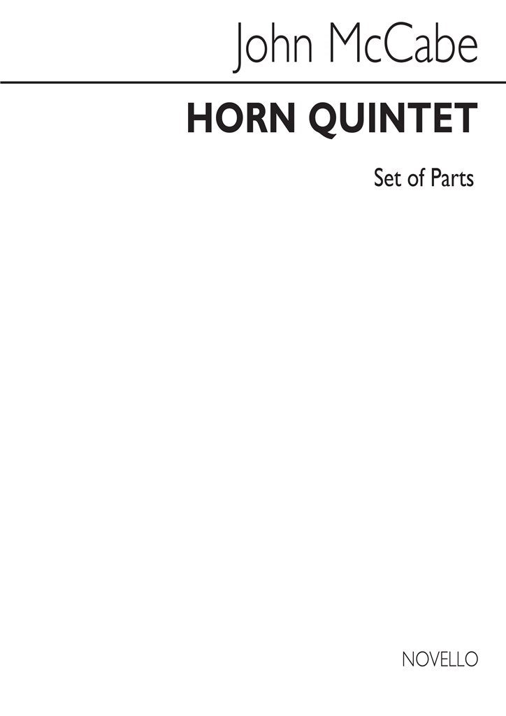 Horn Quintet (Parts)