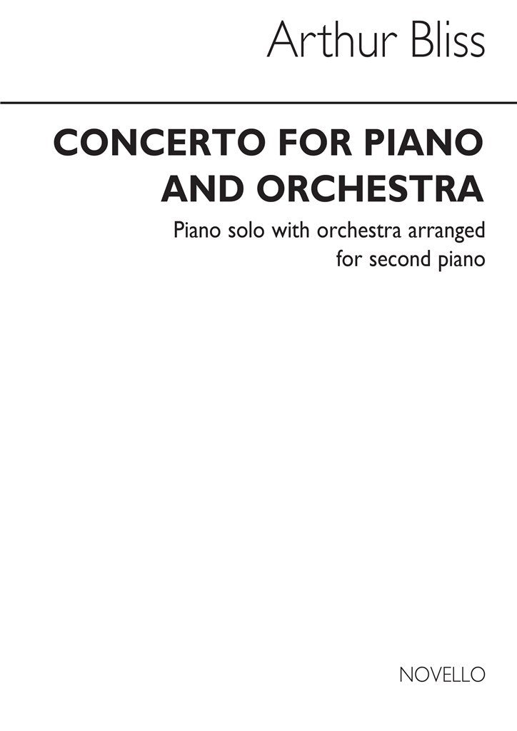 Concerto For Piano (Orchestral Piano reduction)