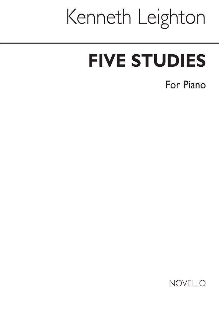 Five Piano Studies Op.22