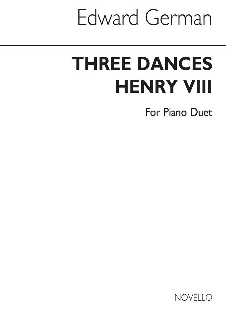 Three Dances From Henry VIII (Piano Duet)