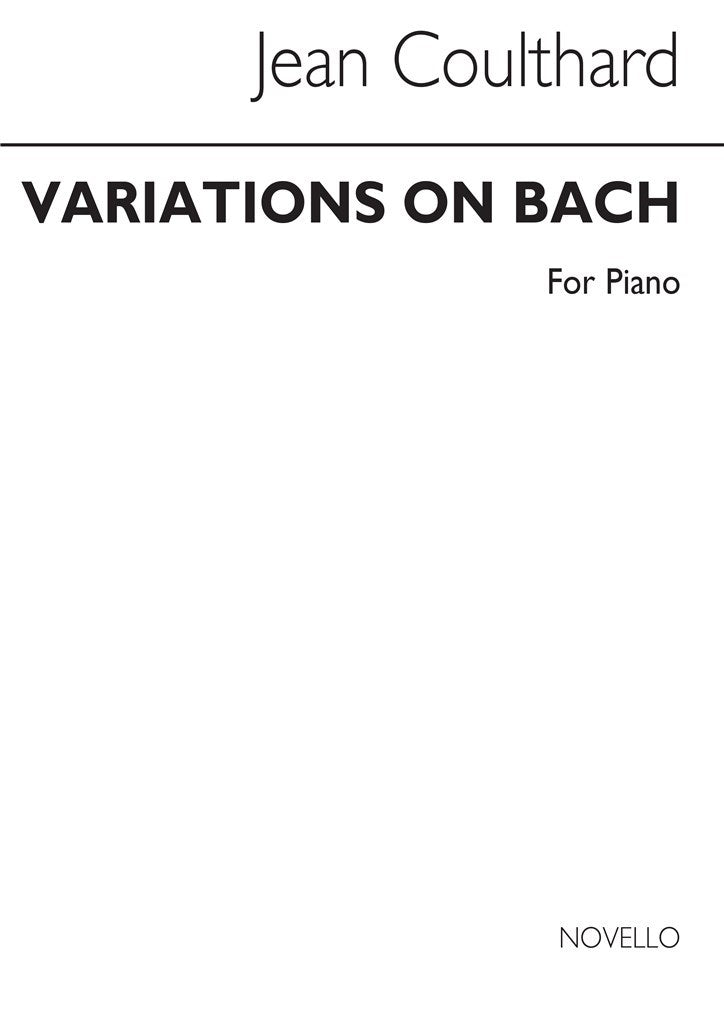 Variations On Bach for Piano
