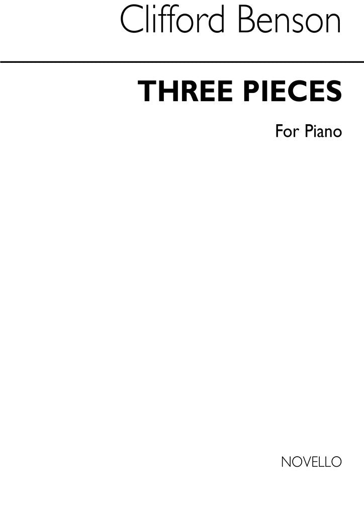 Three Pieces For Piano