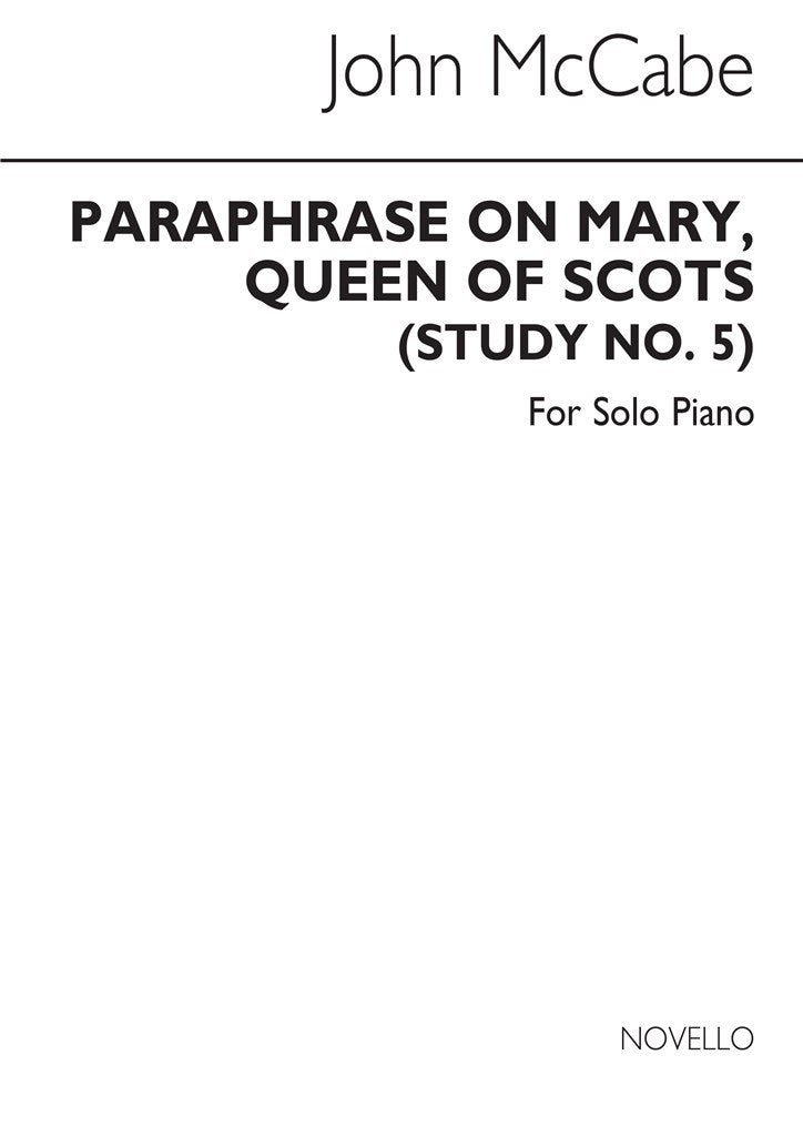 Paraphrase On 'Mary Queen of Scots' Study No.5