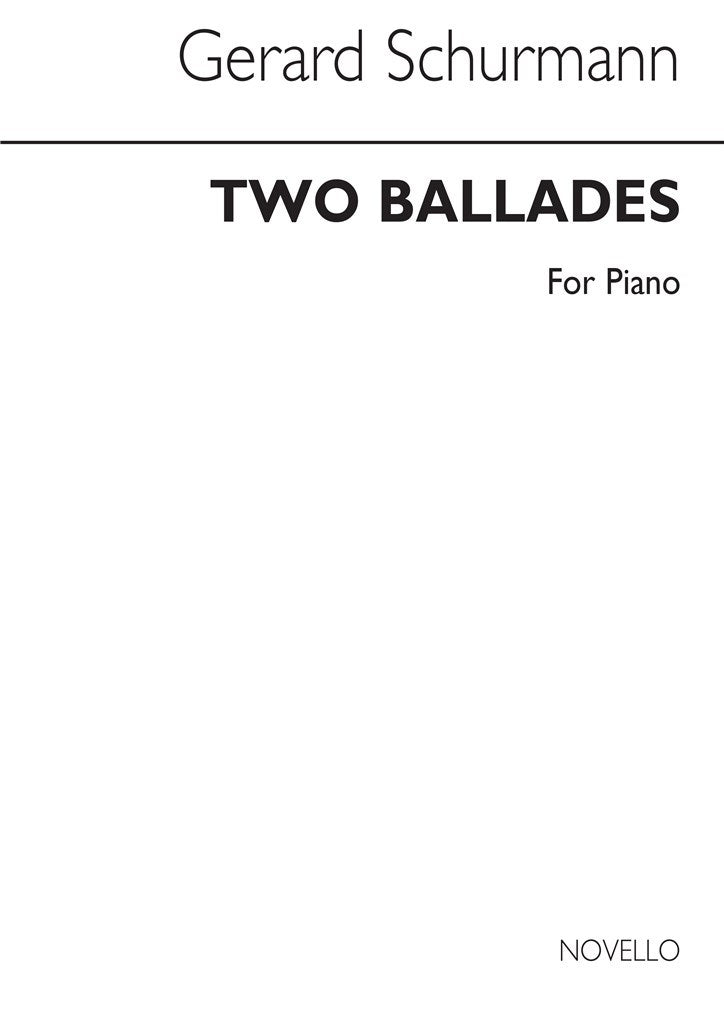 Two Ballades for Piano