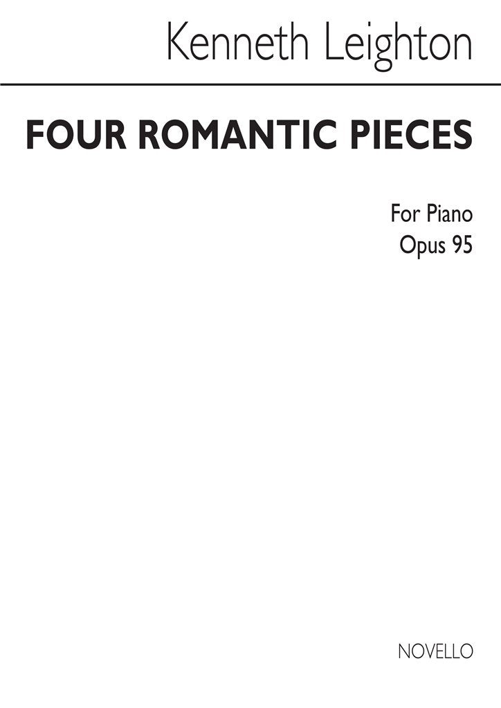 Four Romantic Pieces For Piano Op.95