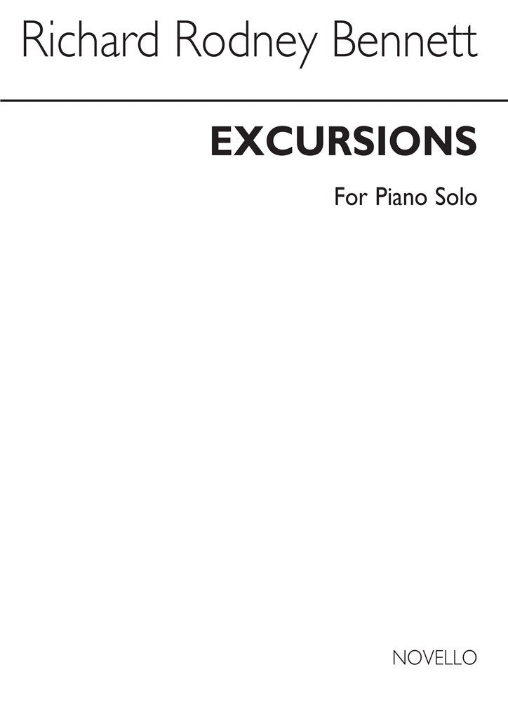 Excursions For Piano Solo