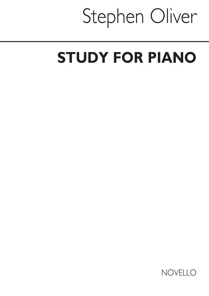 Study For Piano