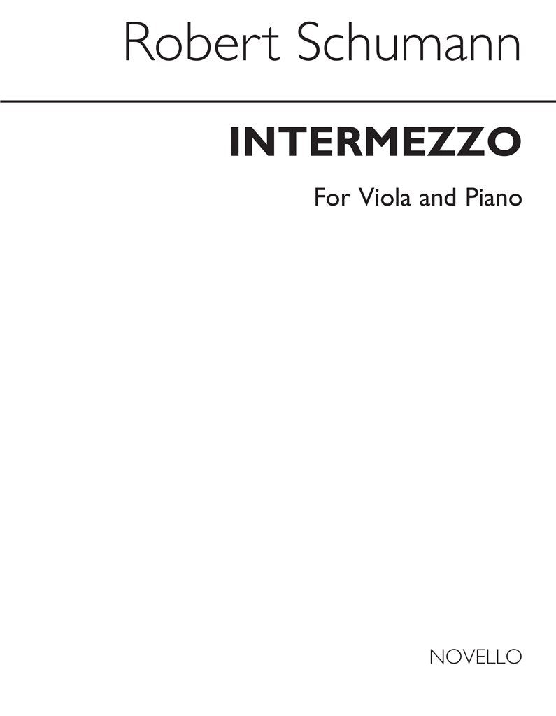 Intermezzo (Rostal) (Viola and Piano)