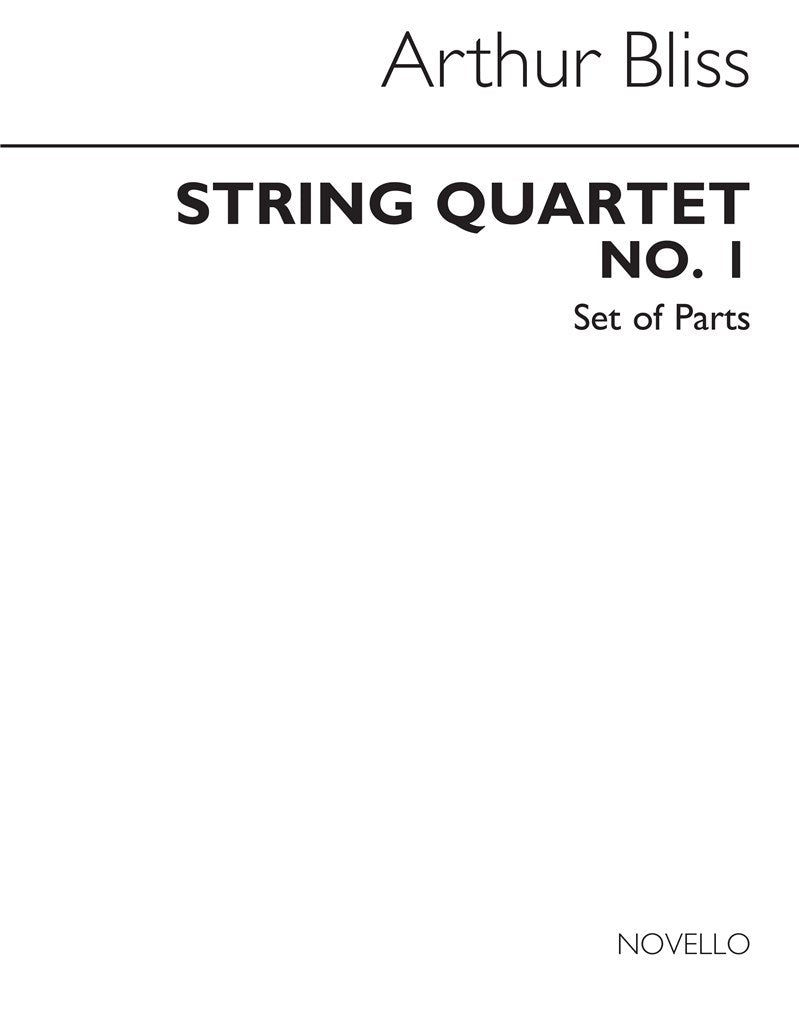 String Quartet No.1 (Parts)