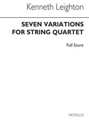 Seven Variations For String Quartet Op.43