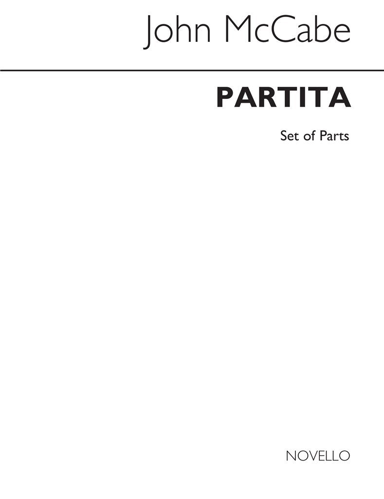 Partita For String Quartet (Parts)