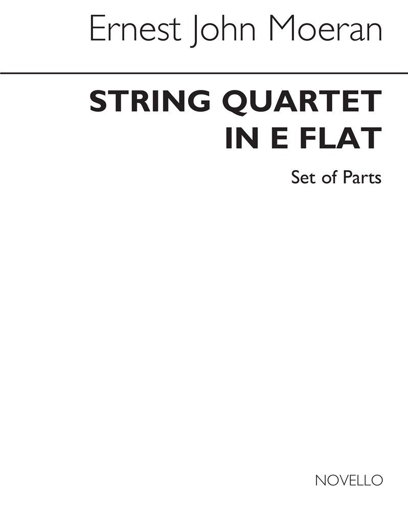 String Quartet In E Flat (Parts)