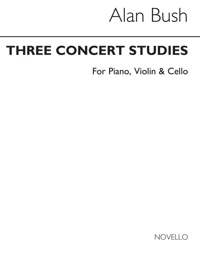 Three Concert Studies Op.31 Piano Trio