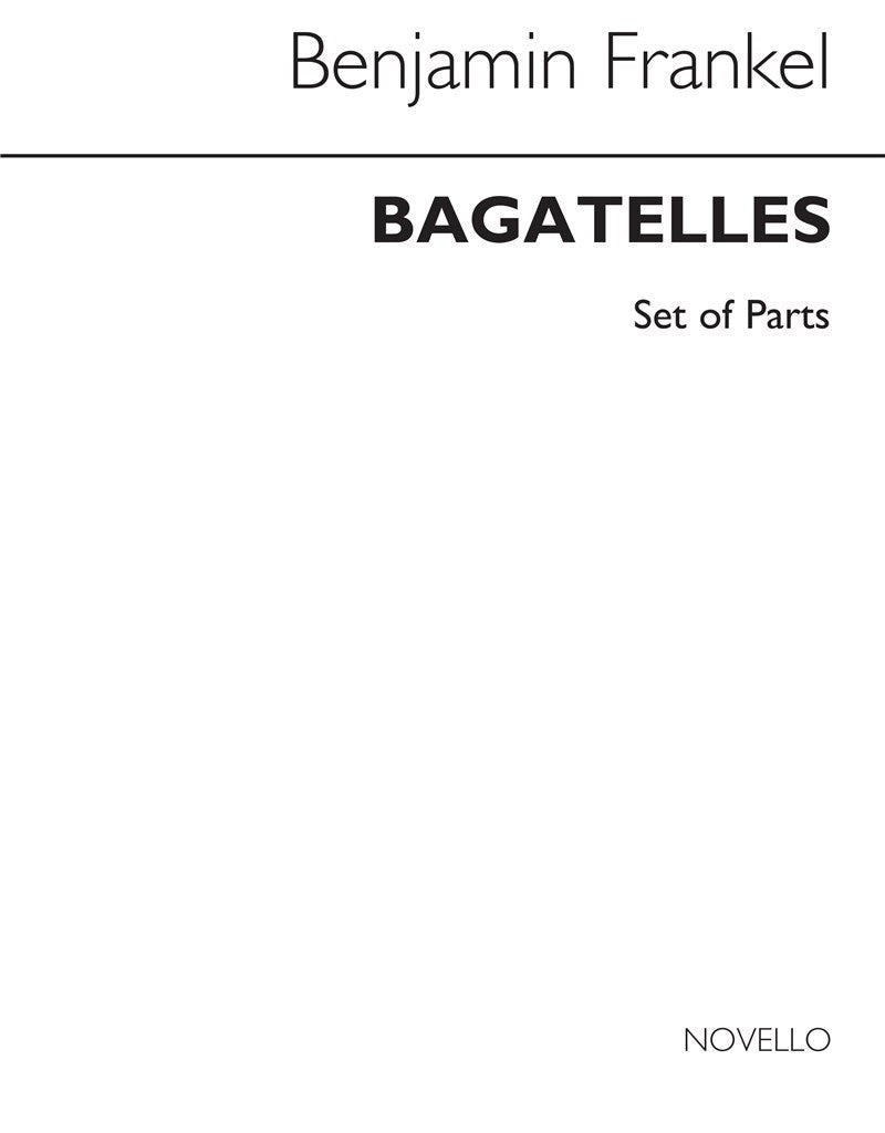 Bagatelles For 11 Instruments (Set of Parts)