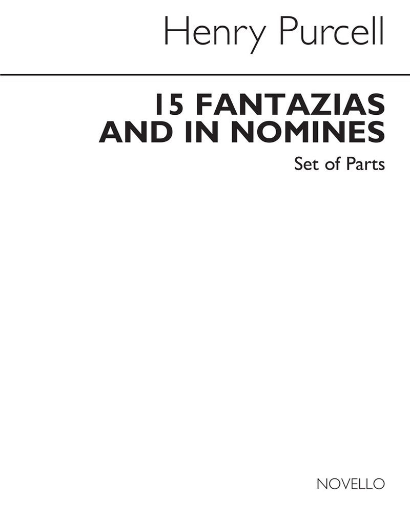 Fantazias & In Nomines (Parts)