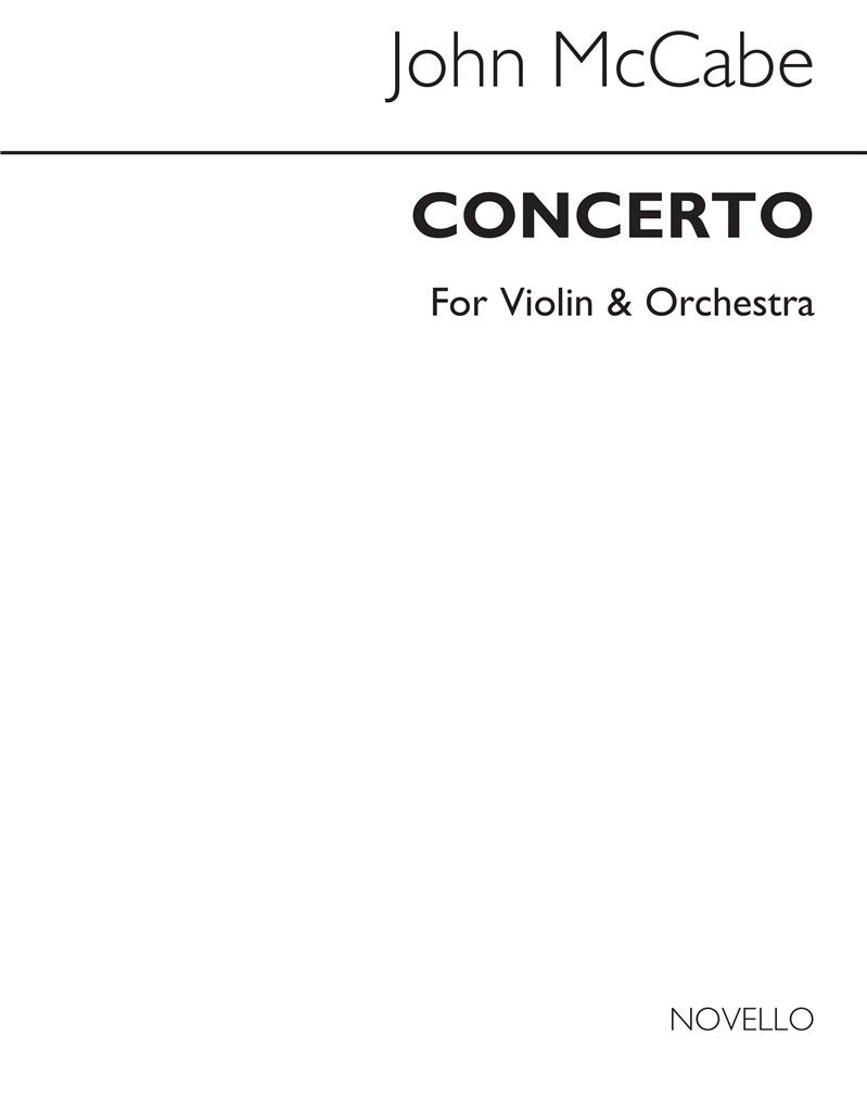 Concerto For Violin (Sinfonia Concertante)