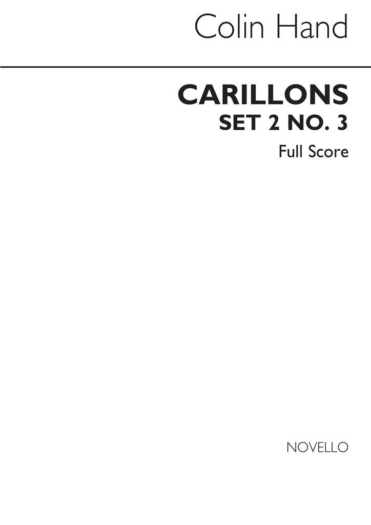 Hand Carillons Set 2 No.3 Score