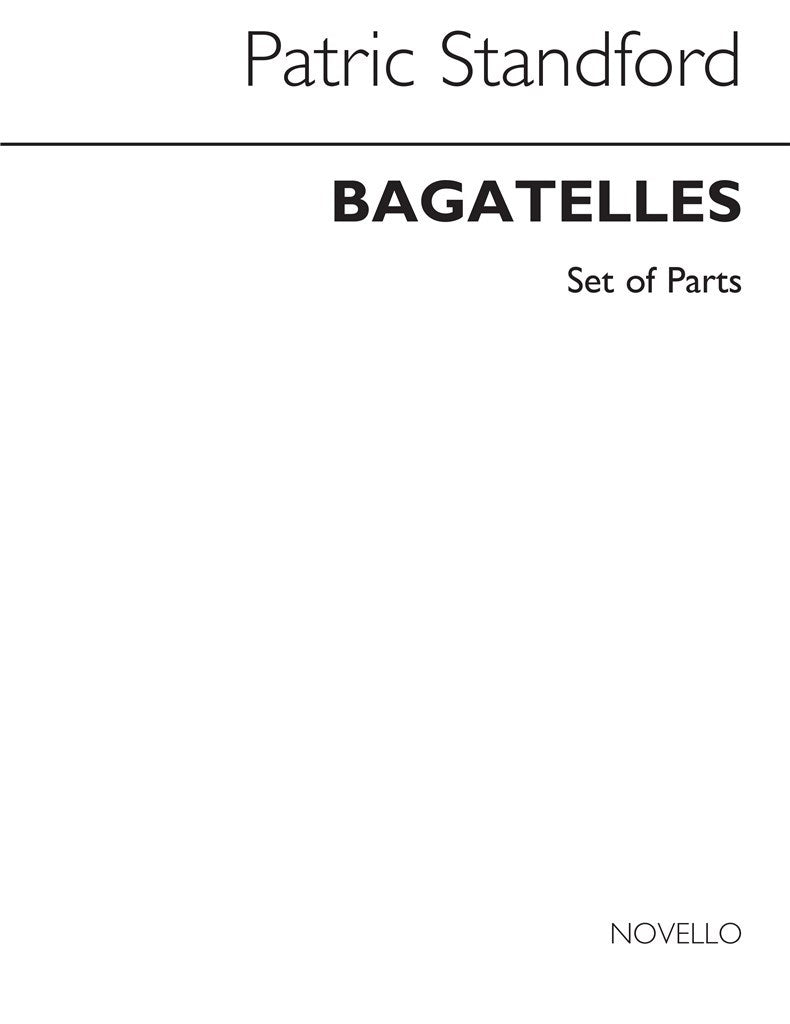 Bagatelles For String Quartet (Parts)