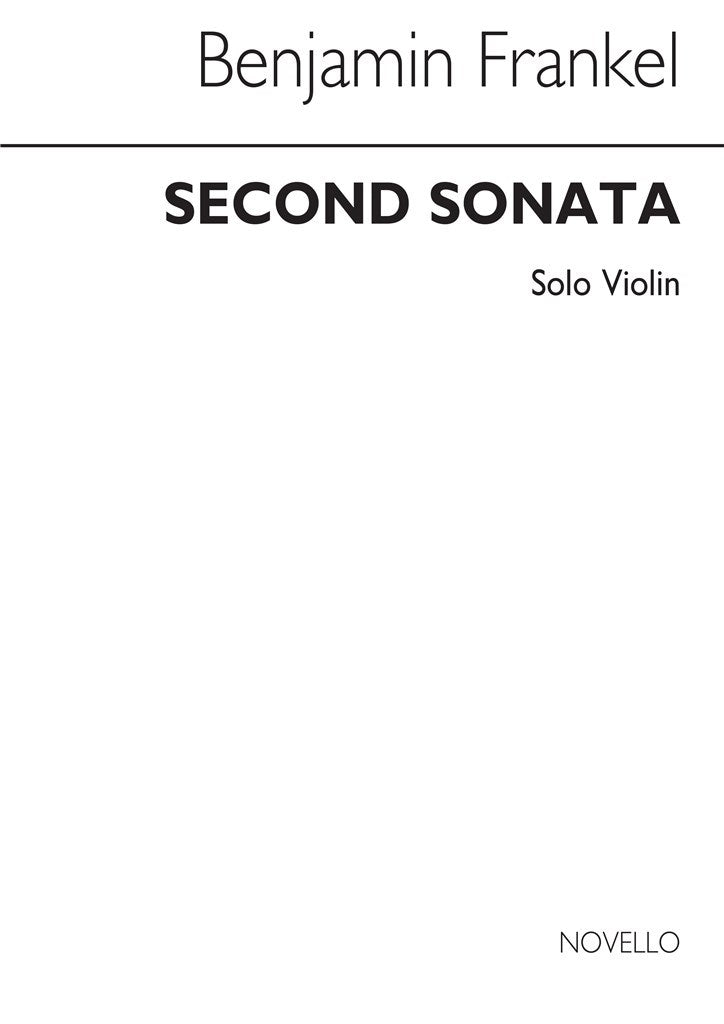 Sonata No.2 For Solo Violin