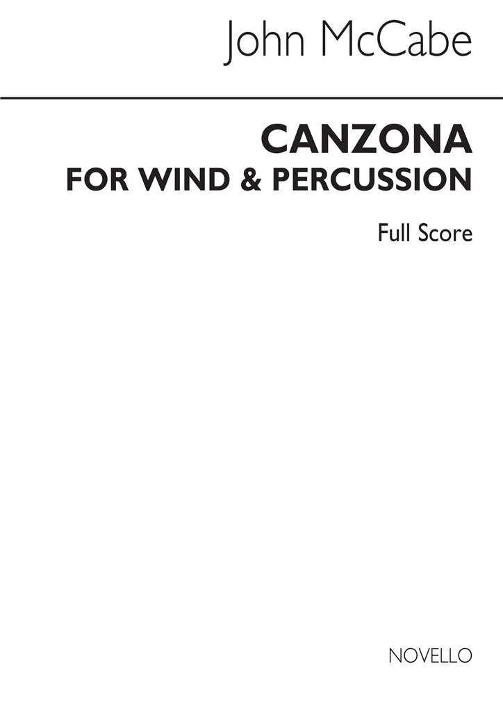 Canzona For Wind & Percussion