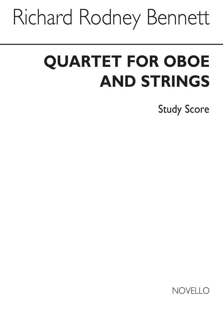 Quartet For Oboe and Strings