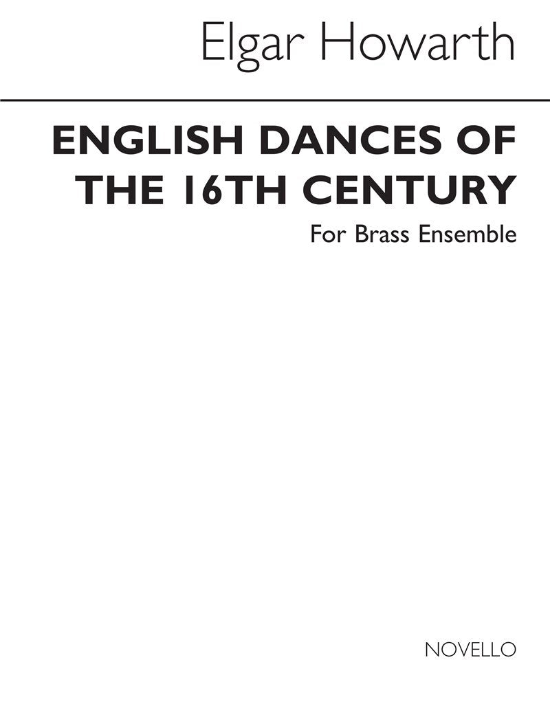 English Dances From The 16th Century (Brass Ensemble)