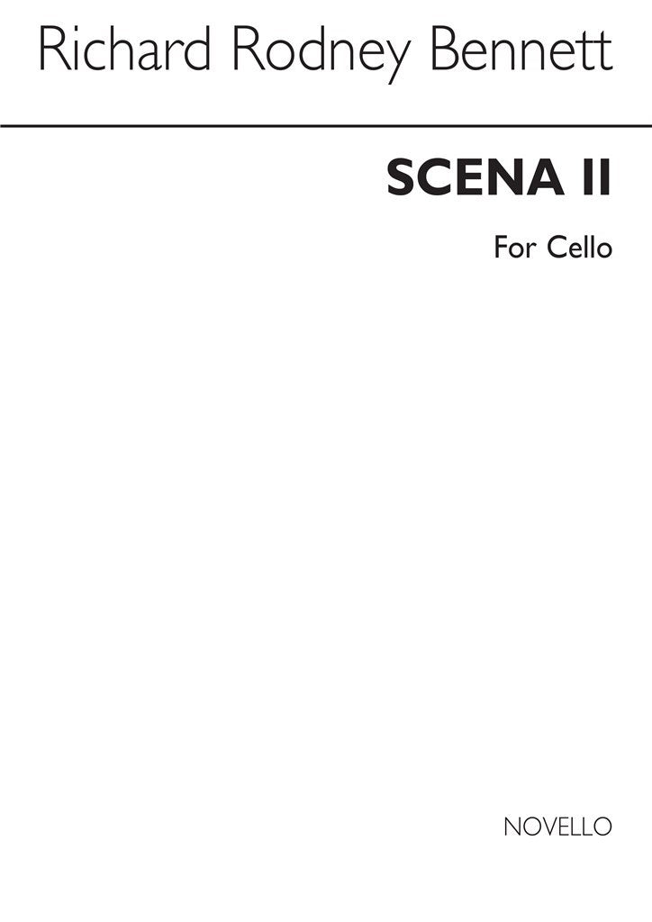 Scena II for Cello