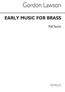 Early Music For Brass Ensemble (Score)