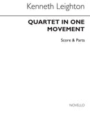 Piano Quartet In One Movement