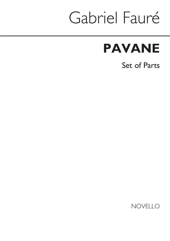 Pavane Op.50 (Recorder Parts)