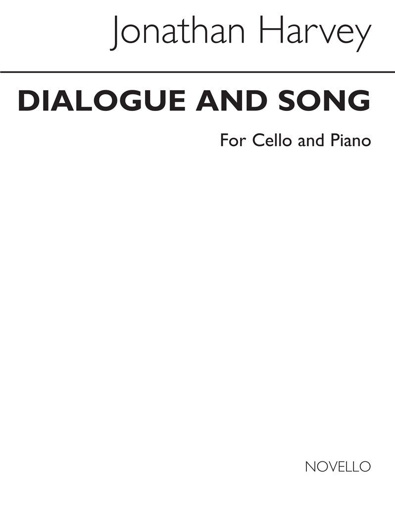 Dialogue & Song for Cello and Piano
