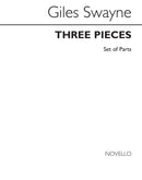 Three Pieces For String Quartet (Parts)