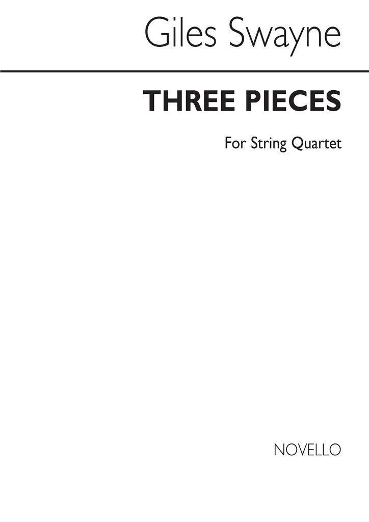 Three Pieces For String Quartet