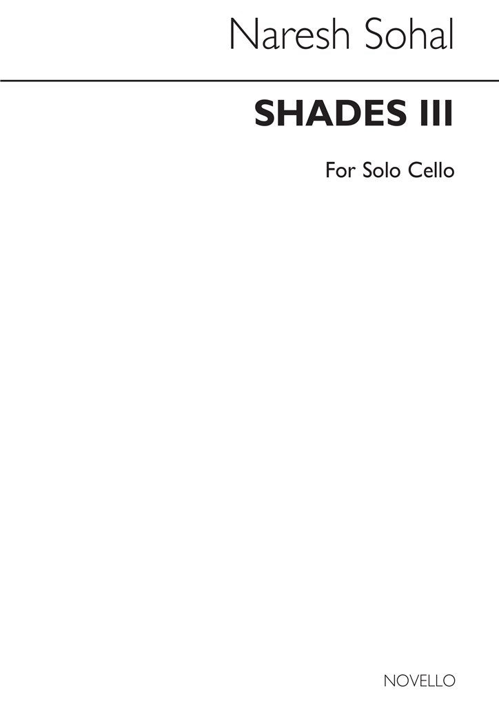 Shades III Cello Solo