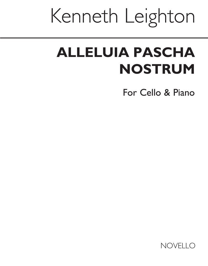 Alleluia Pascha Nostrum for Cello and Piano Op.85