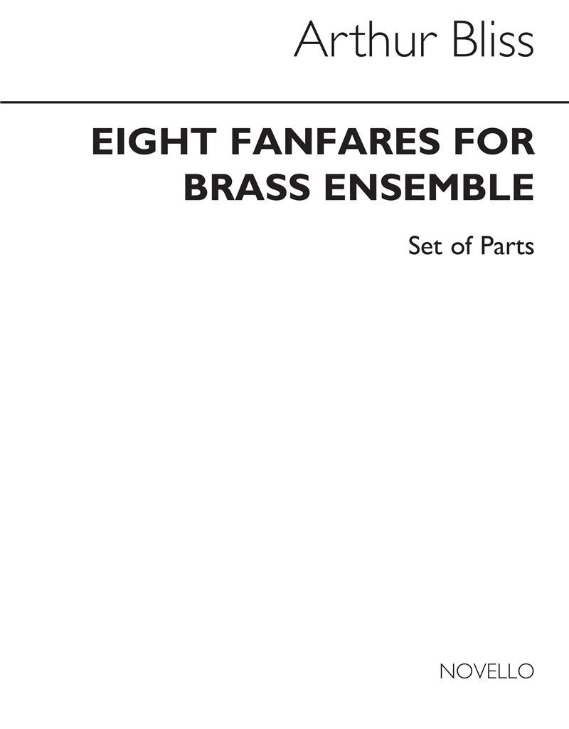 Eight Fanfares Brass Ensemble (Parts)